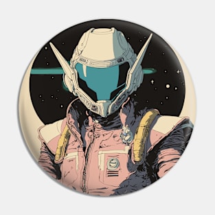 Space Racer Pin