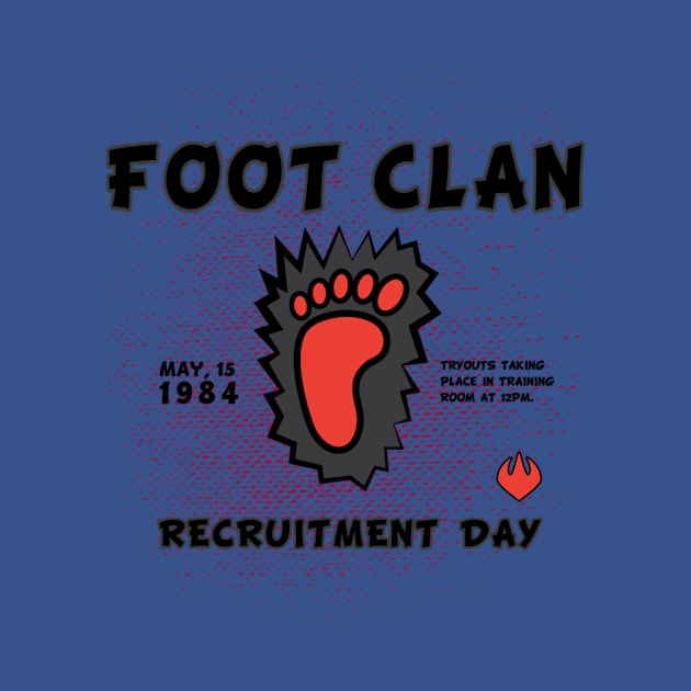 Recruitment Day, Foot Clan Style by Santilu