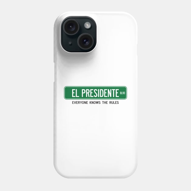 El Presidente Blvd Phone Case by Mercado Graphic Design