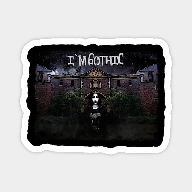 i`m gothic Magnet by ElArrogante