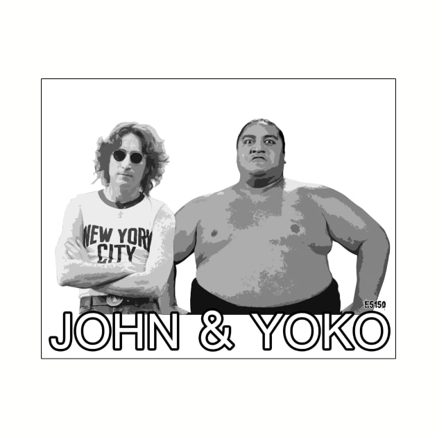 John and Yoko by E5150Designs