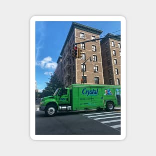 Green Truck, Harlem, Manhattan, New York City Magnet