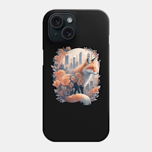 Fox with Flower Phone Case