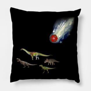 DND Final Dinosaur Pillow