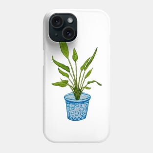 Bird of paradise plant Phone Case