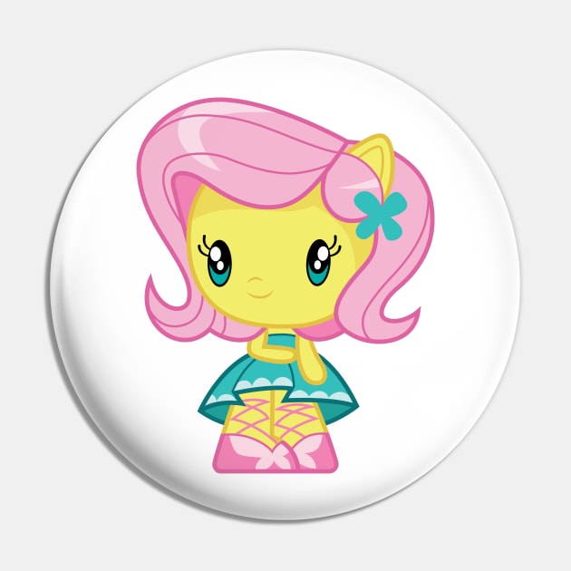 Equestria Girls Fluttershy Pin by CloudyGlow