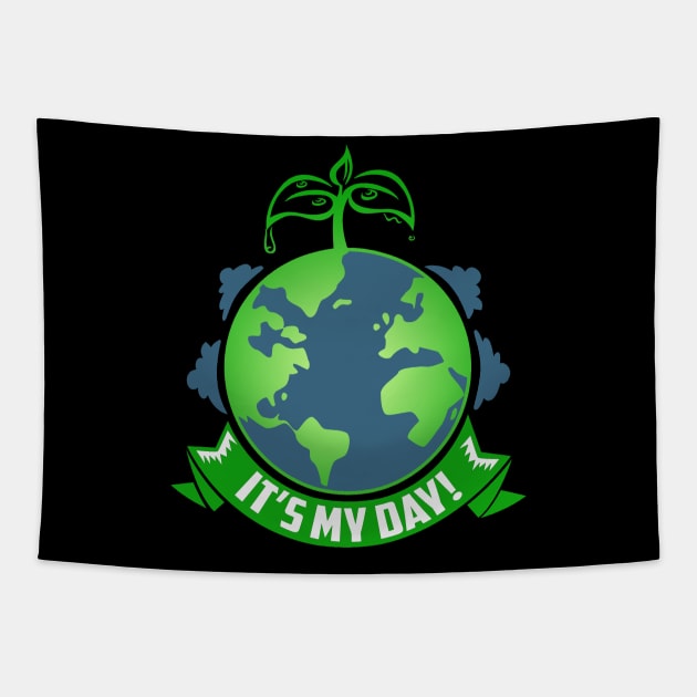 Earth day Tapestry by schaefersialice