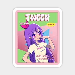 Tween Anime Magazine Magnet
