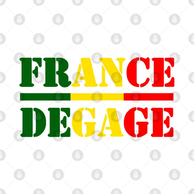 France Degage du Mali by Tony Cisse Art Originals