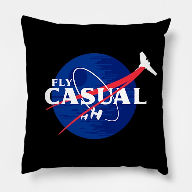 Fly Casual Pillow by drsimonbutler