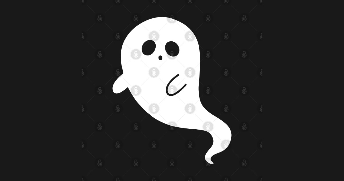 Cute Little Ghost - Cute Little Ghost - T-Shirt | TeePublic