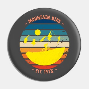 Mountain bike, est 1978 Pin