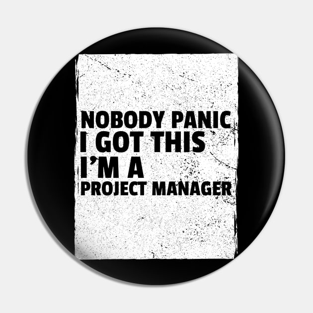 Awesome Project Manager Pin by ForEngineer