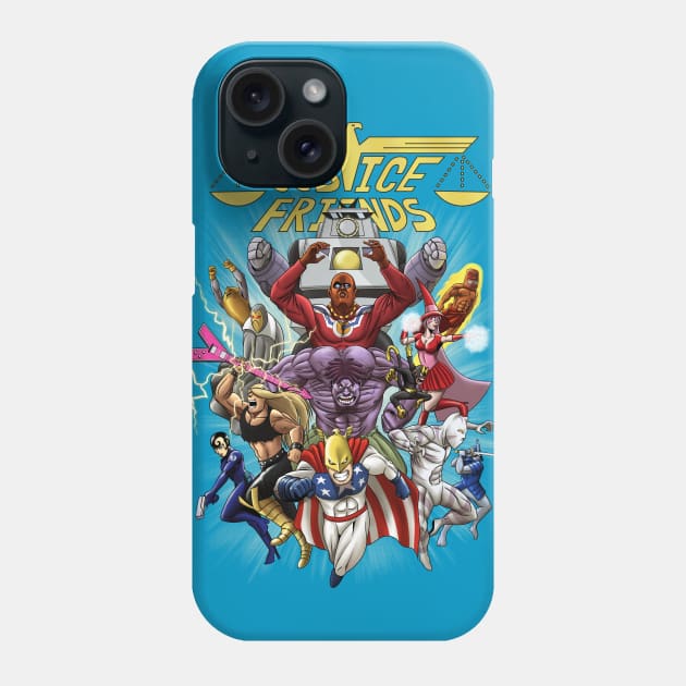 Justice Friends Phone Case by GranJefe