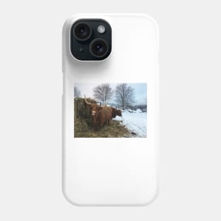 Scottish Highland Cattle Cows 2205 Phone Case