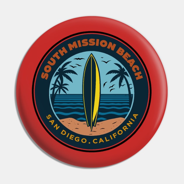 South Mission Beach San Diego Pin by Alexander Luminova