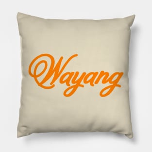 Wayang - Indonesian Culture Pillow