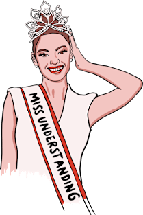 Miss Understanding (Beauty Pageant) Magnet