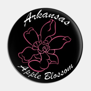 Arkansas - Apple Blossom Pin