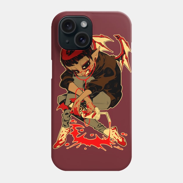 Vampire girl Phone Case by Rafchu