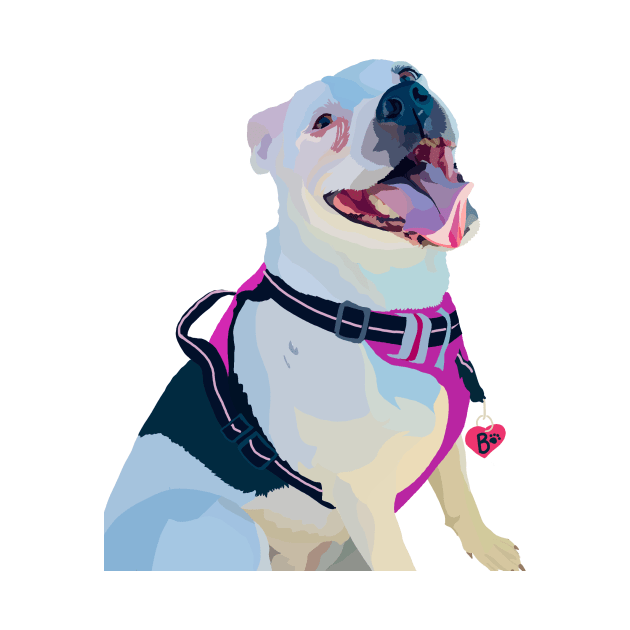 Pit Bull Doodle by Poohdlesdoodles