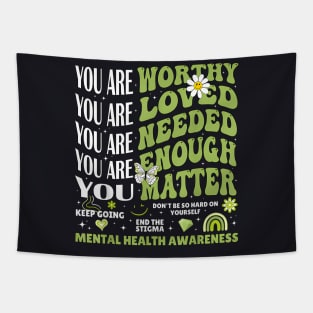 Warrior Mental Health Awareness Tapestry