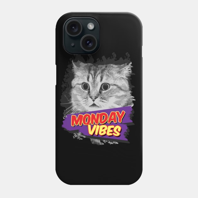 Monday vibes Phone Case by DoubleZero_24