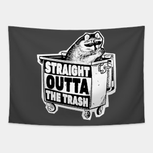 Trash Panda Straight Outta The Trash Tapestry