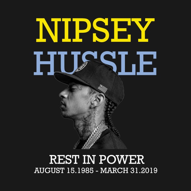 Nipsey Hussle rest in power by Yaman