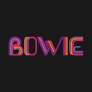 Retro Name - Bowie Neon's T-Shirt