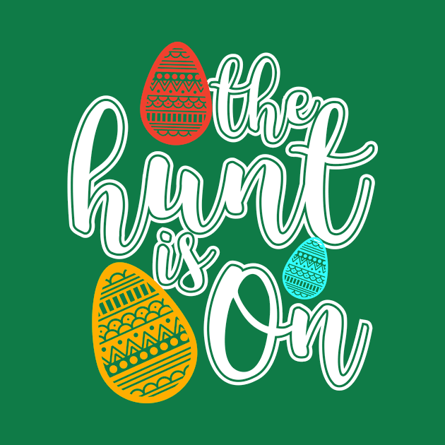 Egg hunt T-Shirt Easter Sunday great gift for any kid by biNutz