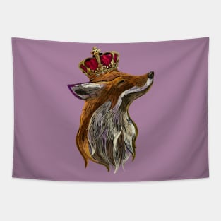 Royal fox Tapestry