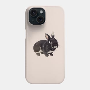 Silver Marten Rabbit with Cutesy Eyes Phone Case