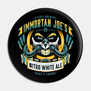 Nitro White Ale - Mad Max - Beer Label Pin