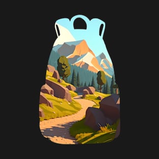 Hiking Trail Backpack (Version 4) T-Shirt