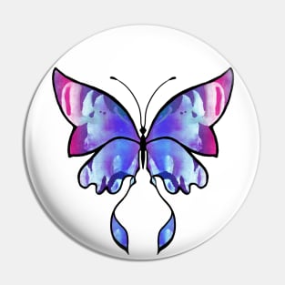 Purple Butterfly Pin