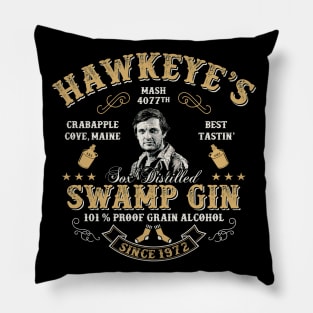 Hawkeye's Swamp Gin MASH 4077 Pillow