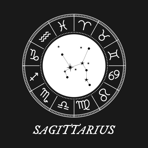 Taurus Zodiac Sign Design With Constellation by My Zodiac Apparel