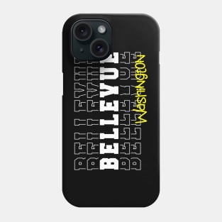 Bellevue city Washington Bellevue WA Phone Case