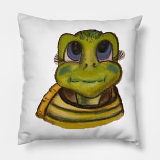 Cute Tommy the turtle Pillow