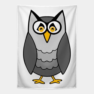 FUNNY Owl Tapestry