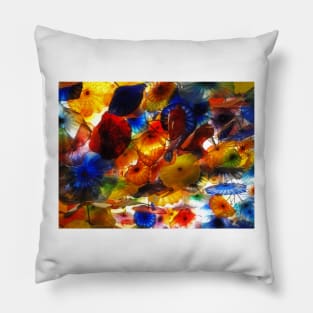 Colorful Glass Decor Pillow