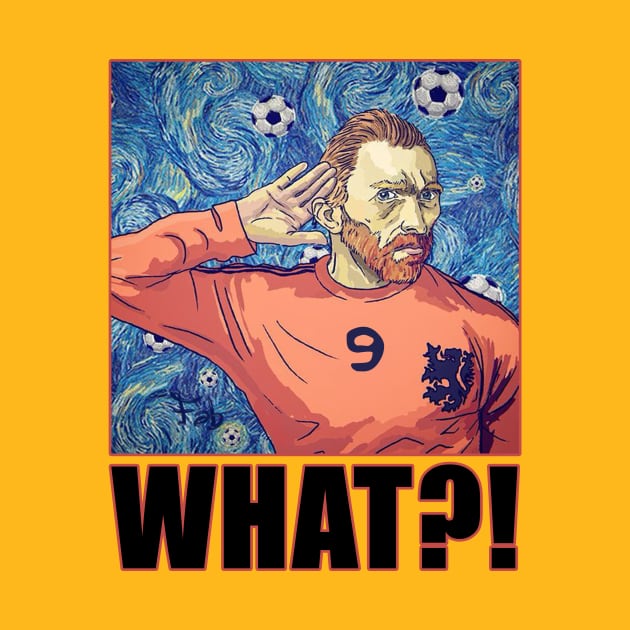 Football Art - Van Gogh - Starry Night - WHAT?! (ALTERNATE) by OG Ballers
