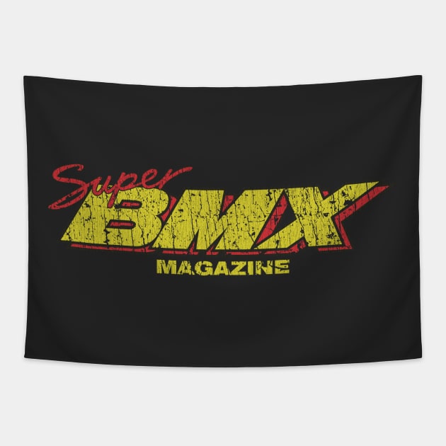 Super BMX Magazine 1980 Tapestry by JCD666