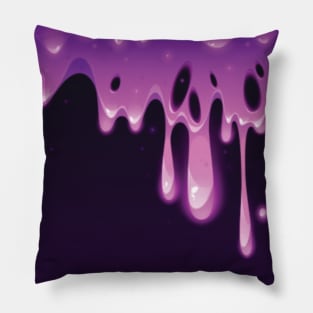 Purple Halloween pattern Pillow