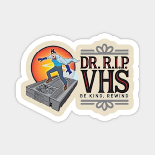 Dr. RIP Logo Horizontal Magnet