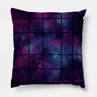 Unending Expanse - Infinite Space Seamless Pattern Pillow