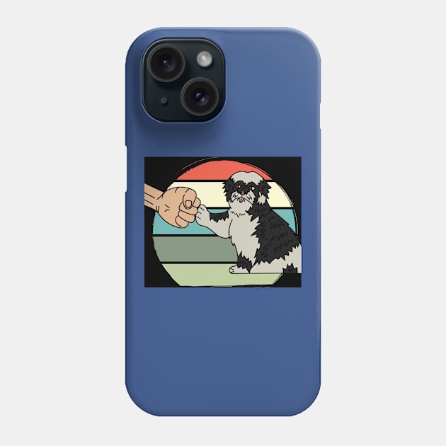 Best Retro Dog Owner Of All Time Phone Case by flofin