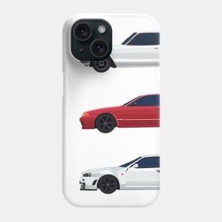 Minimalist Skyline GT-R Generation Phone Case