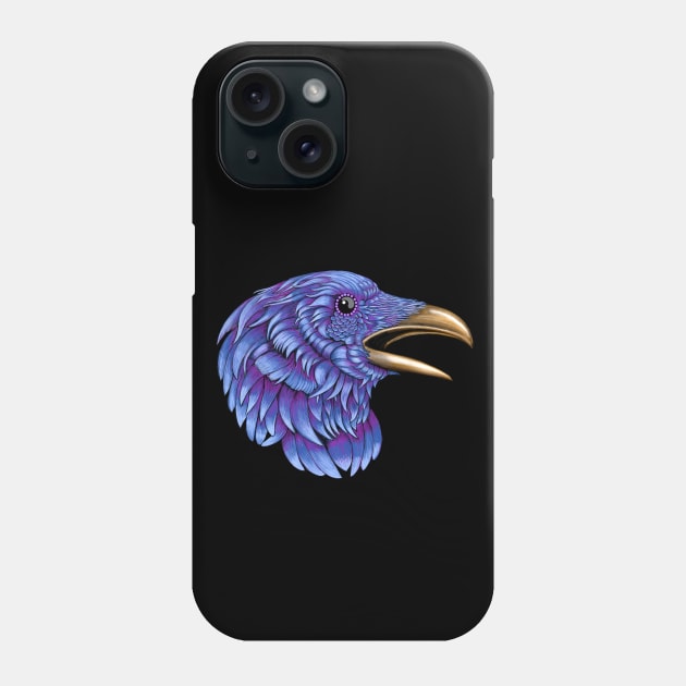 Raven Phone Case by Old World Opus